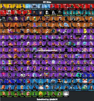 Stacked 222 skin account