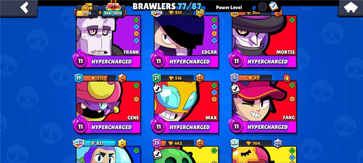 Stacked Brawl Stars Account