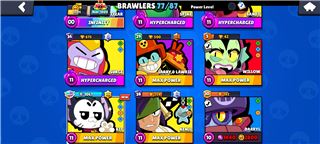 Stacked Brawl Stars Account