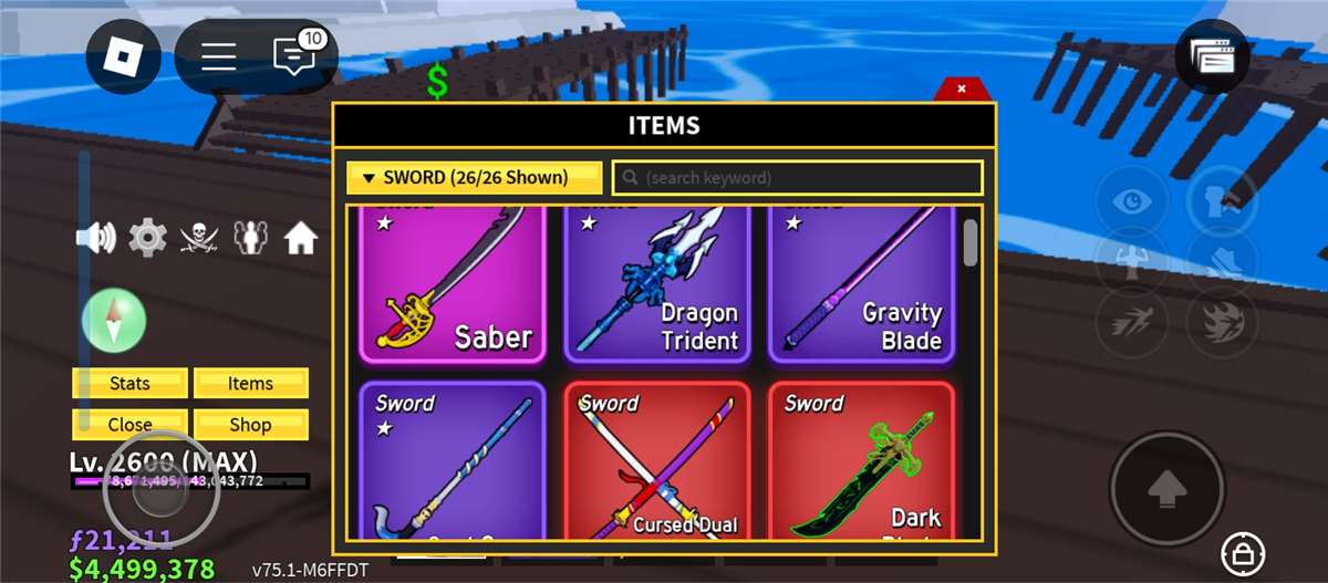 Blox fruit account 