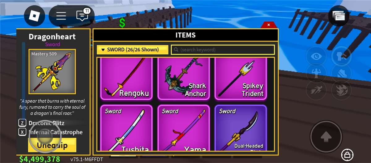 Blox fruit account 