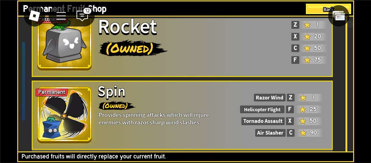 Blox fruit account 