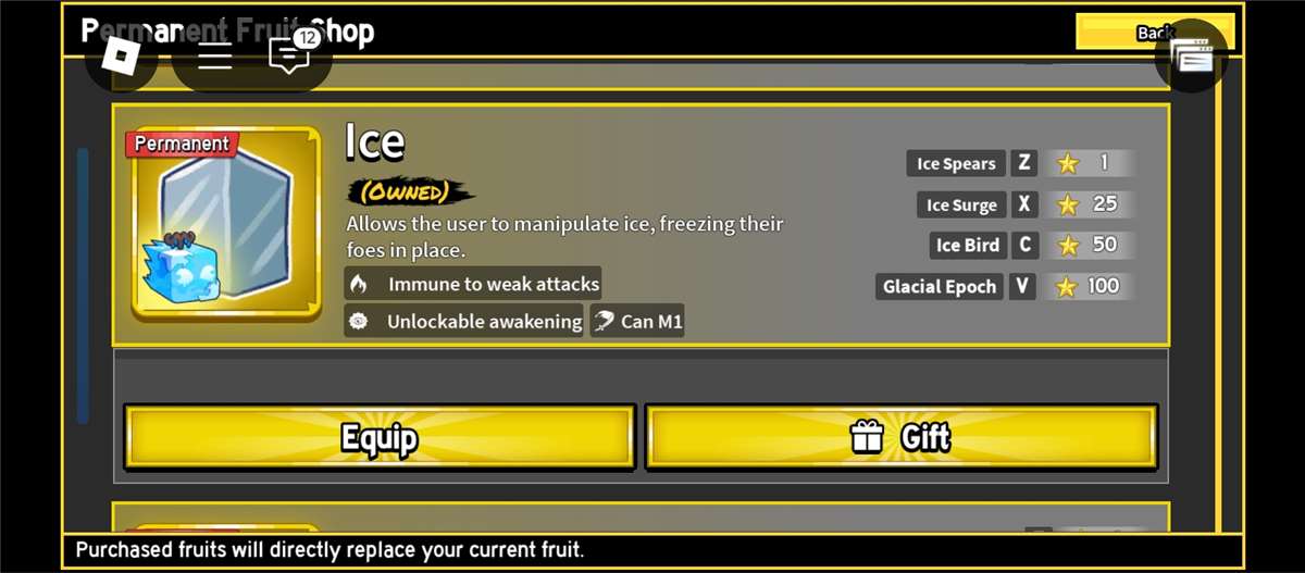 Blox fruit account 