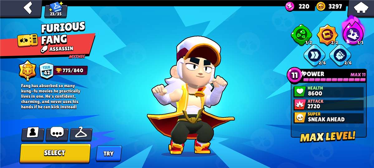 Selling decent Brawl Stars account