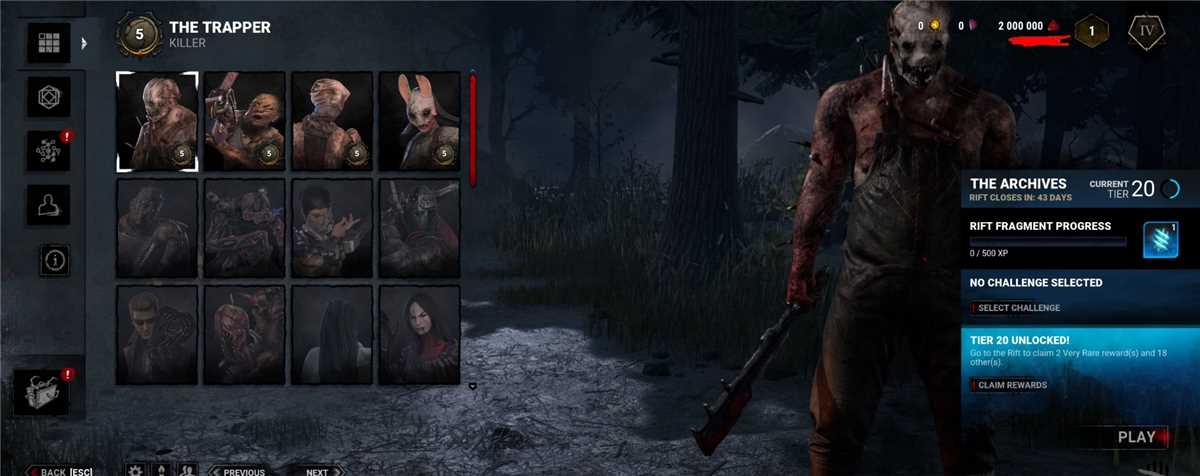 5 PRESTIGE on ALL Killers/Survivors