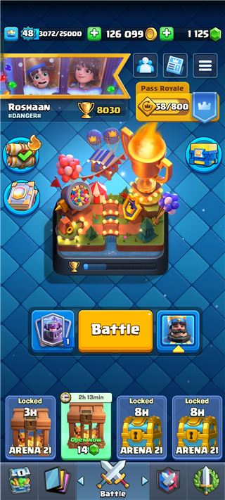 Clash Royale account on sell