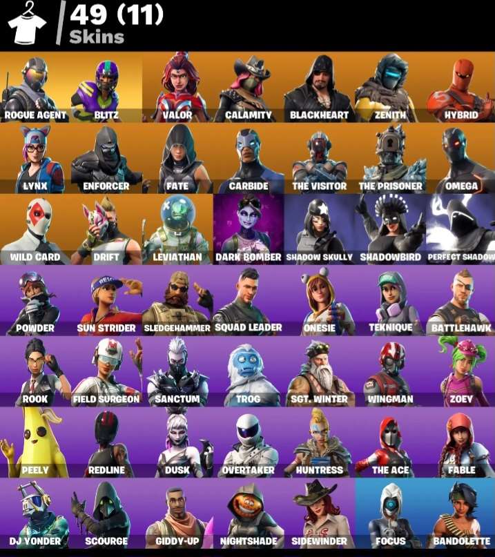 Conta fortnite OG