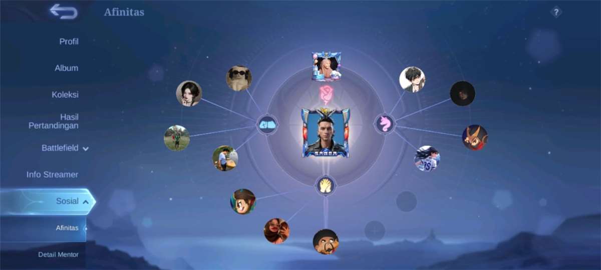 Akun mobile legend tahun 2020 skin banyak