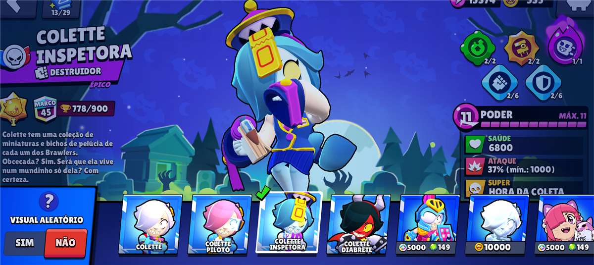 Conta do brawl stars 