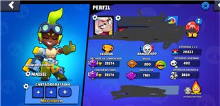 Conta do brawl stars 