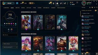 Conta de lol no preço.