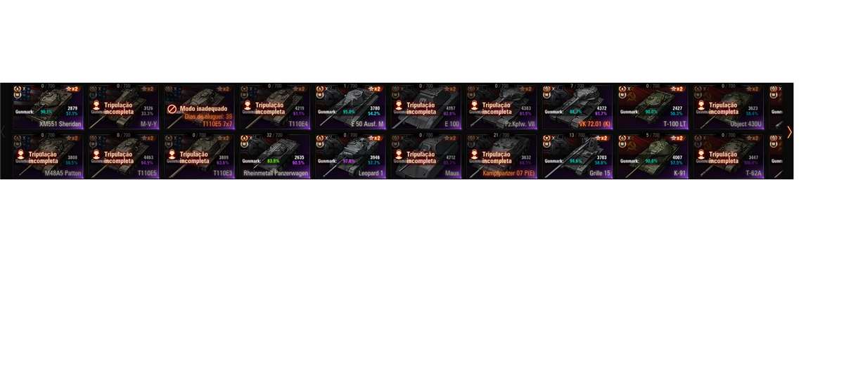 WORLD OF TANKS ACCOUNT NA 11.800+PR