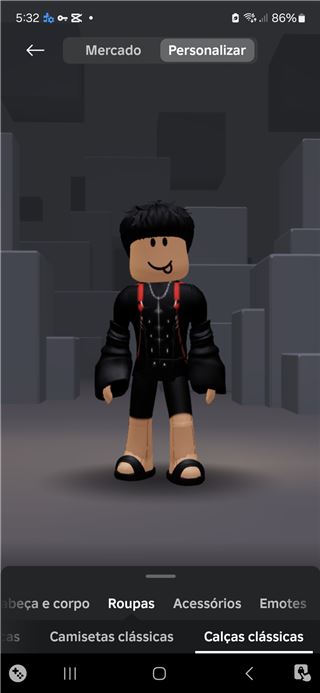 CONTA DE ROBLOX FOCADA EM ROUPAS SKINS E CNP