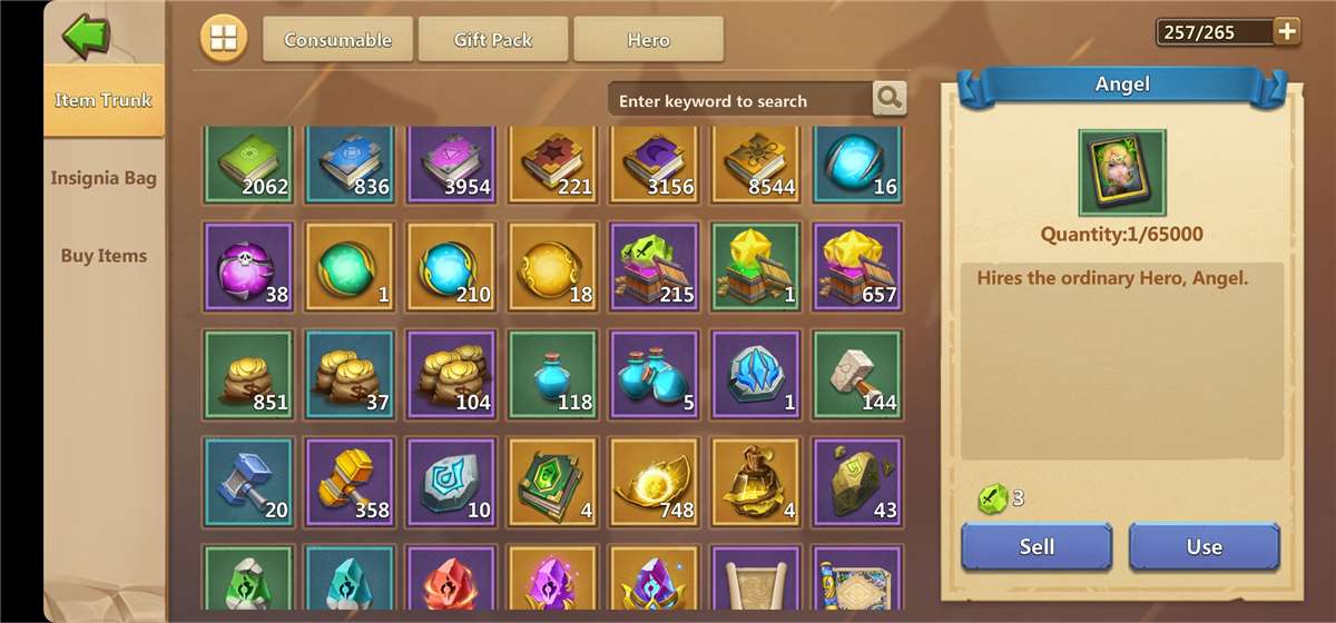 276,342 Might Castle Clash Account 