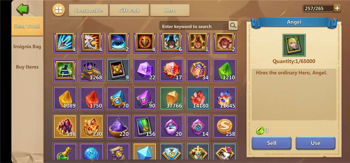 276,342 Might Castle Clash Account 
