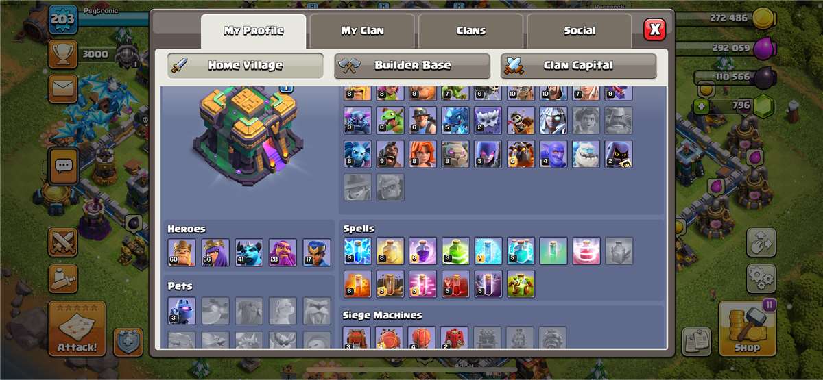 I want to sell my TH 14 70% upgraded account