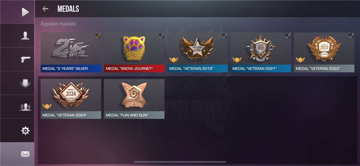 OG account with lots of medals