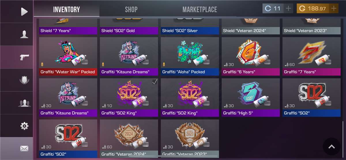 OG account with lots of medals