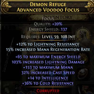 WTS Lvl 93 sorcerer Spark (POE 2)