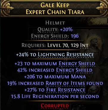 WTS Lvl 93 sorcerer Spark (POE 2)