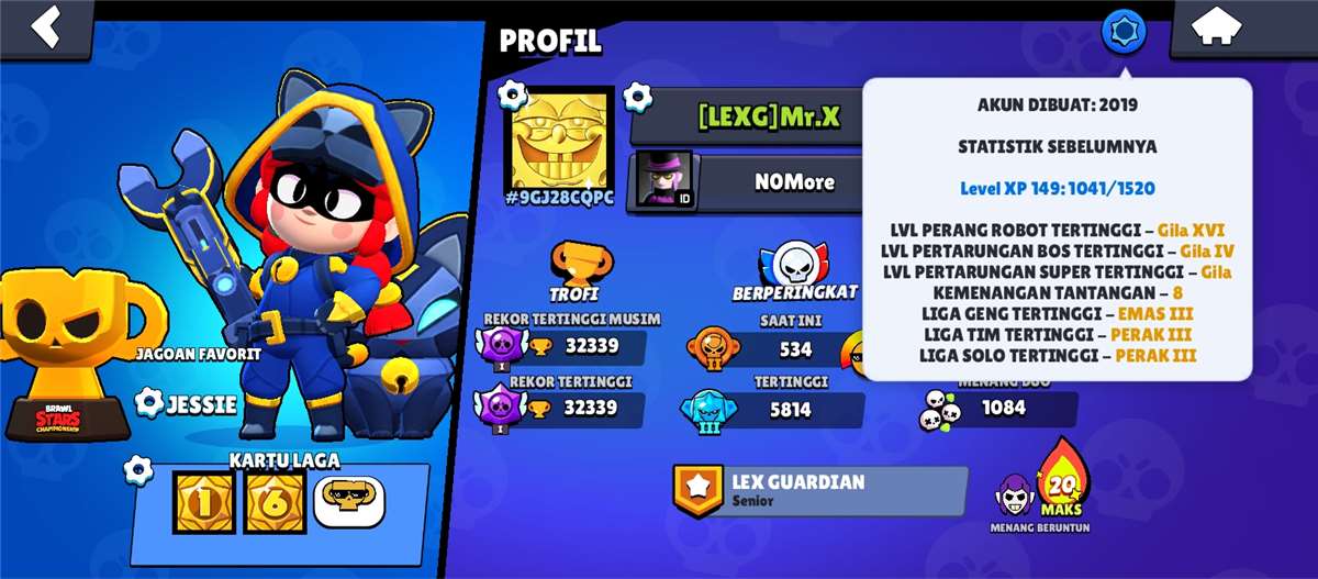 Brawl Stars 32k Account 2019