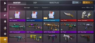 Standoff 2 account cheap full acces knife +gl