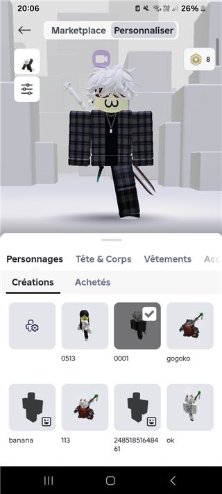 Roblox Account with korblox