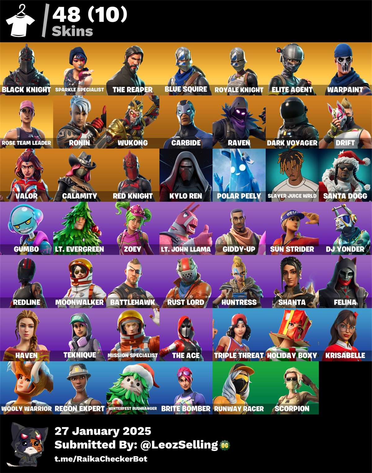 Black knight account