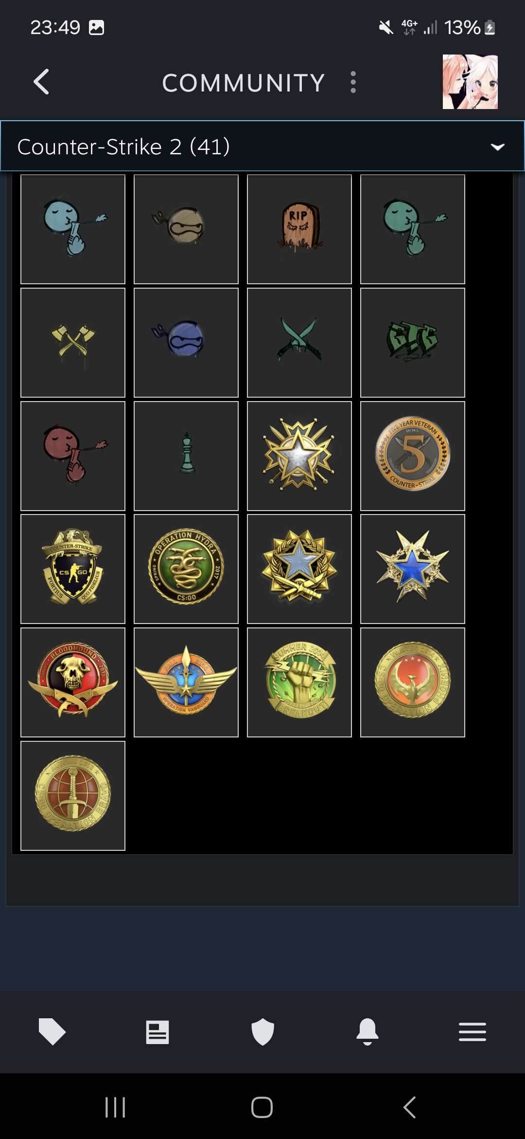 Csgo Steam acc 4300 Hrs and other games 