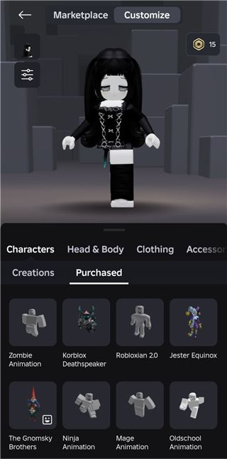 Roblox female korblox deathspeaker account
