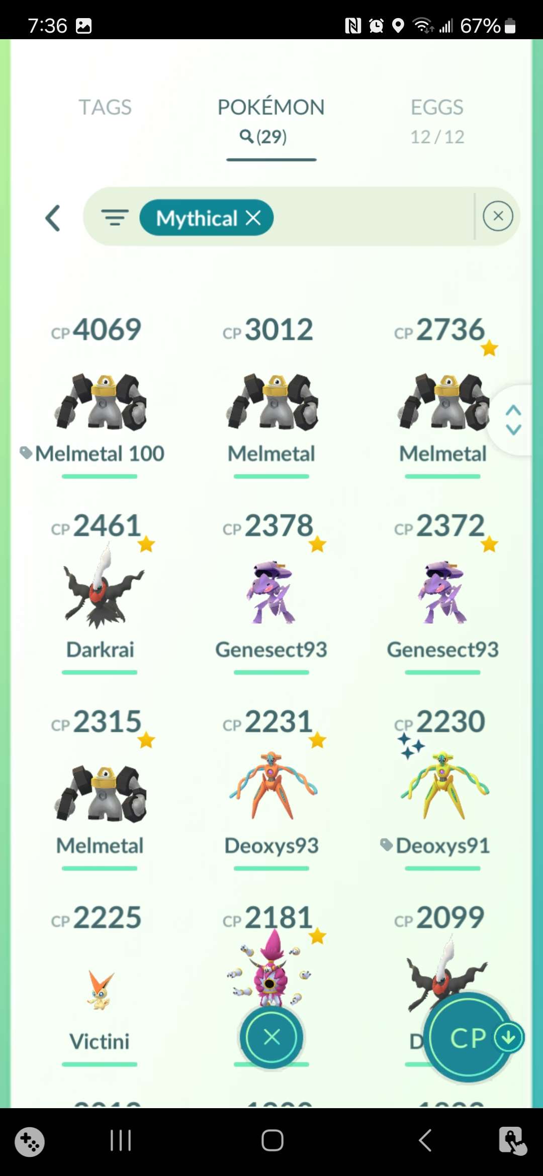 Pokémon Go 💢Lv 43💢 Shiny Zapdos Giratina Co