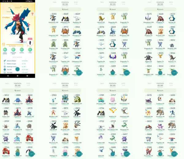Pokémon Go 💢Lv 43💢 Shiny Zapdos Giratina Co