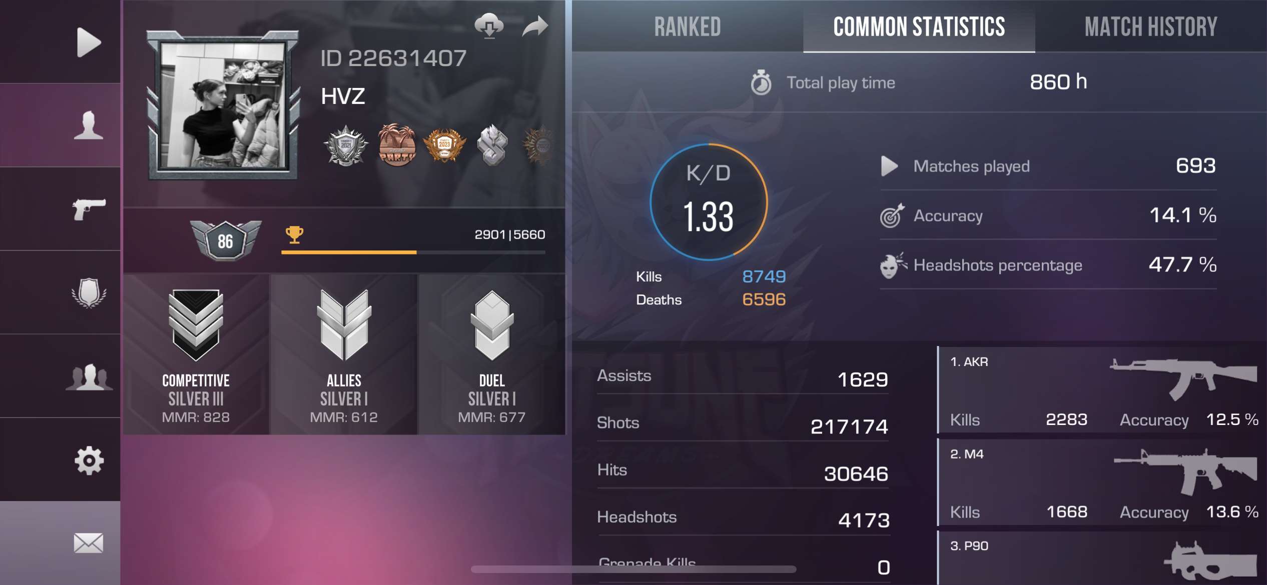 Very old acc.