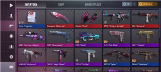 Selling account 