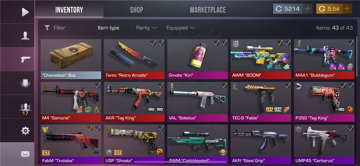 Standoff 2 account 