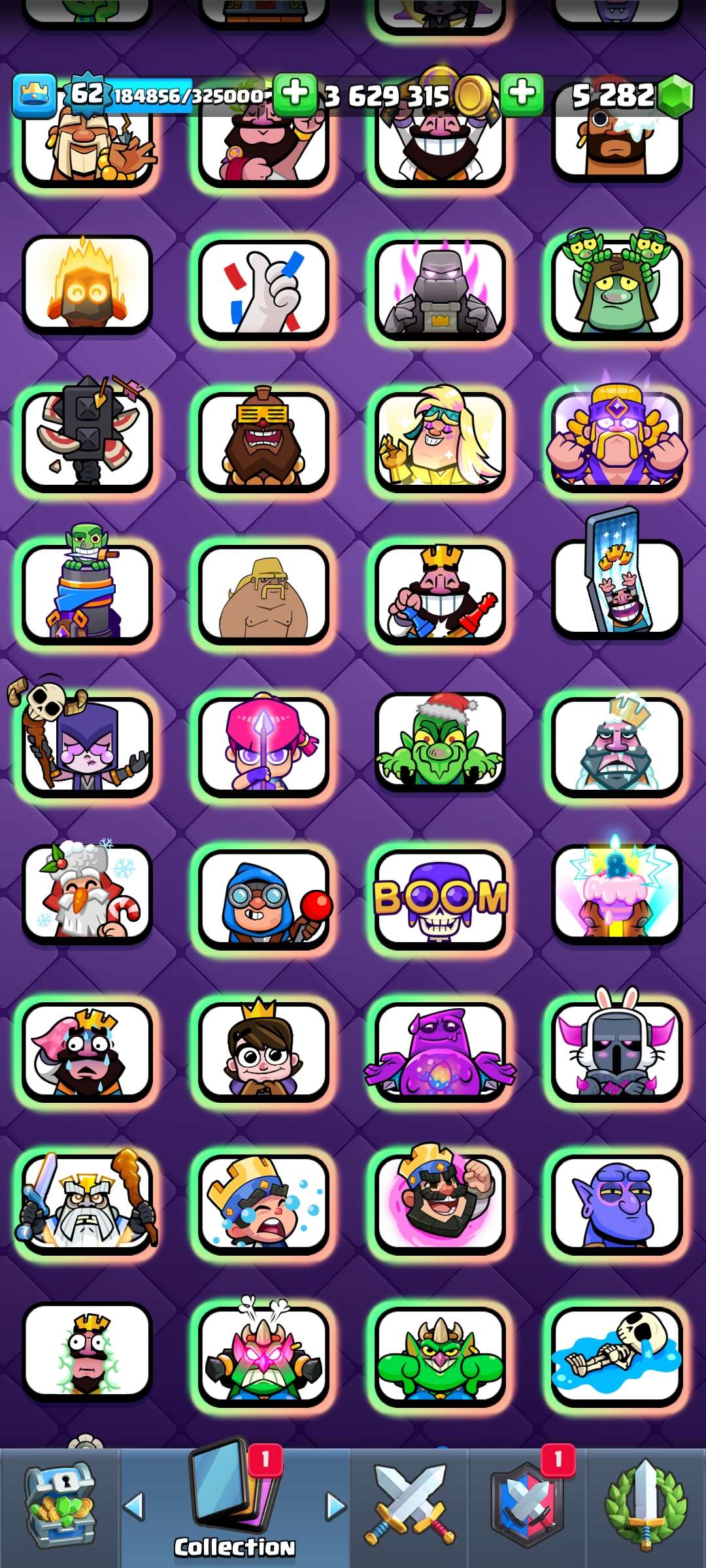 Very good clash royale account 