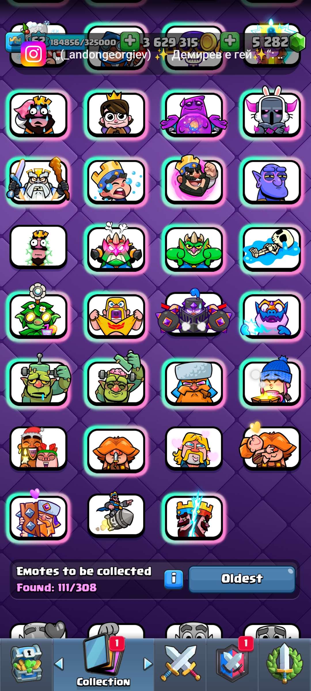 Very good clash royale account 