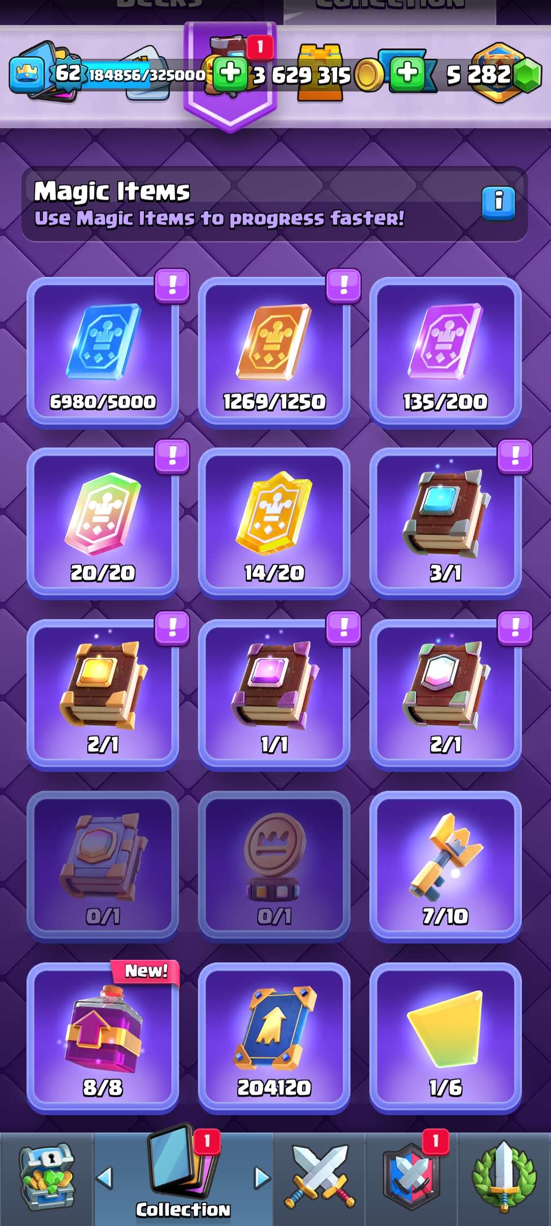 Very good clash royale account 