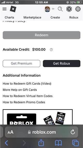 New Roblox account 