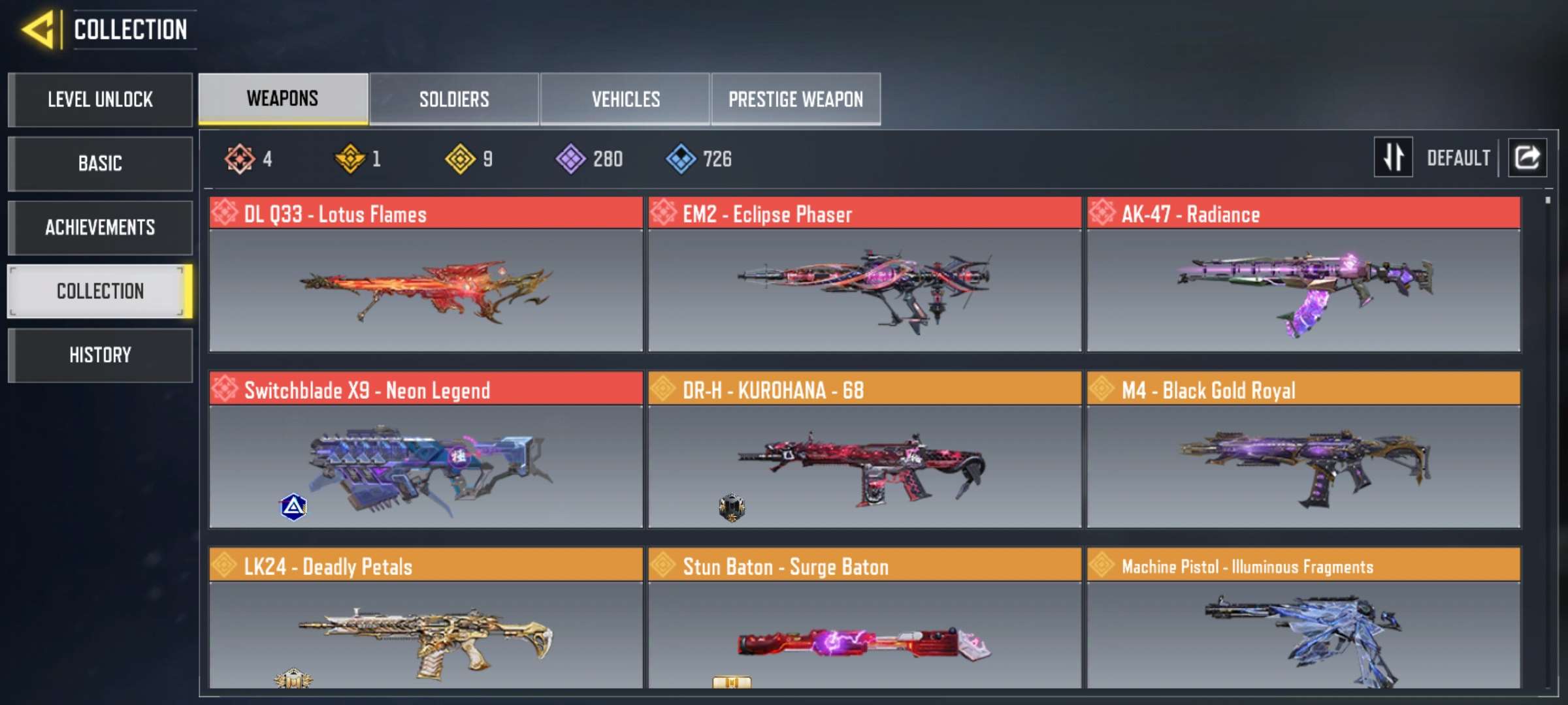 CODM Account for sale