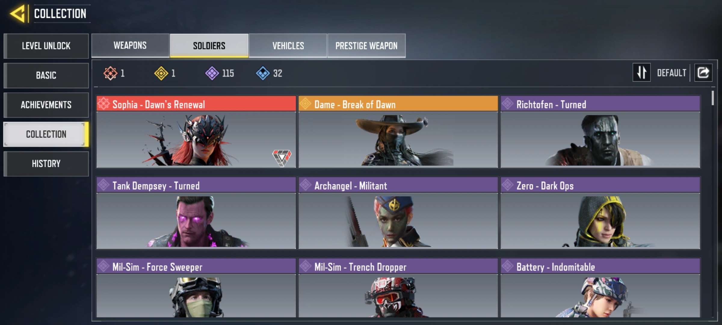CODM Account for sale