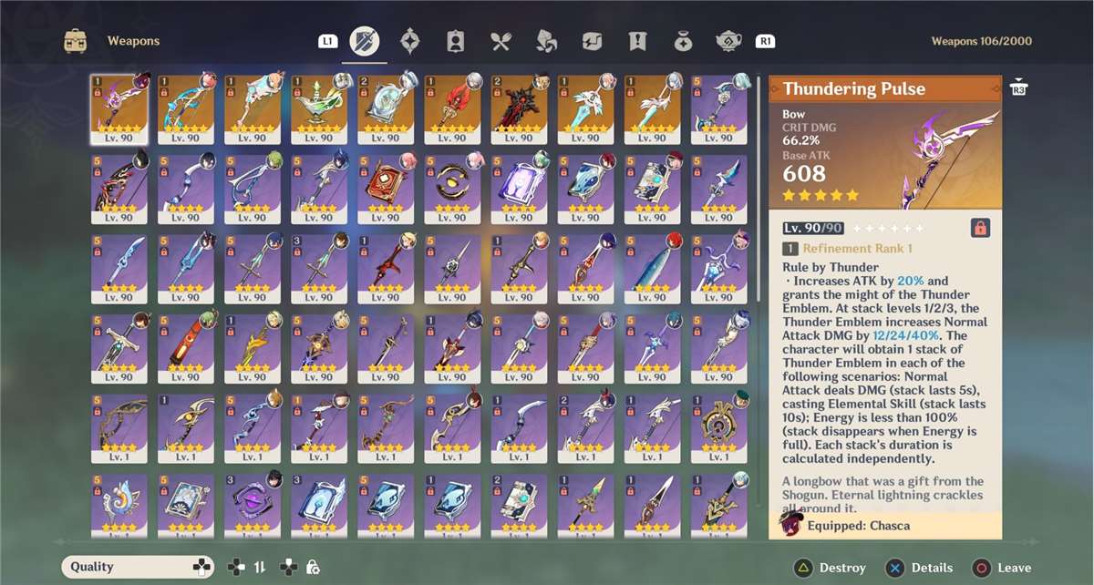 genshin impact account for sale - US$801