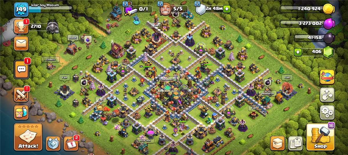 Town hall level 14 