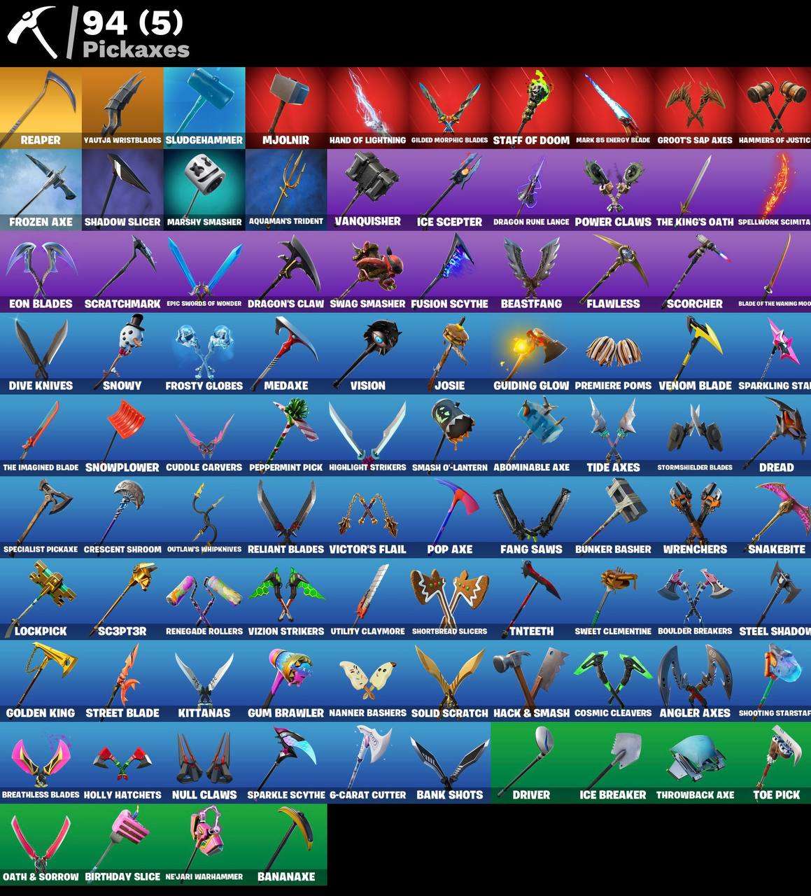 [PC/XBOX] 88 SKINS FULL ACCESS (GOLD MIDAS + GHOUL TROOPER ]