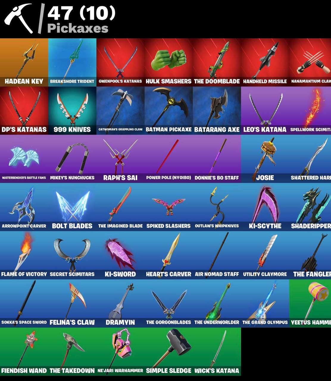 [PC] 45 SKINS FULL ACCESS