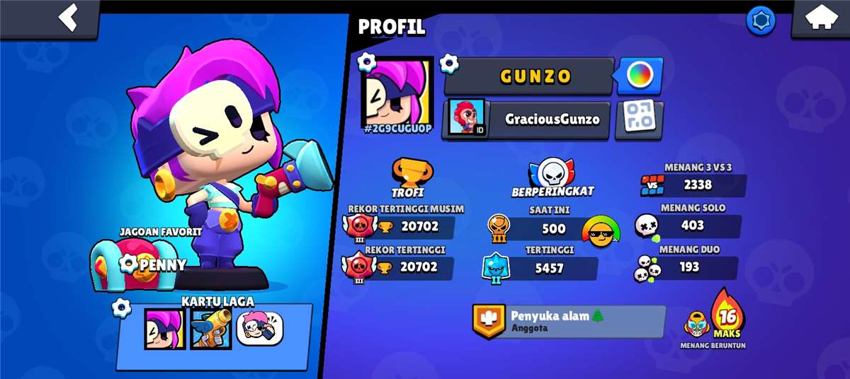 I seel this Account because my dad are sick