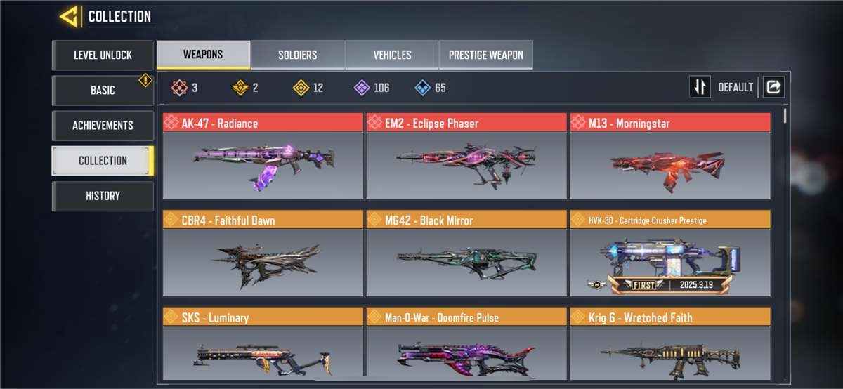 LVL 58 Low CP Draws Global Region