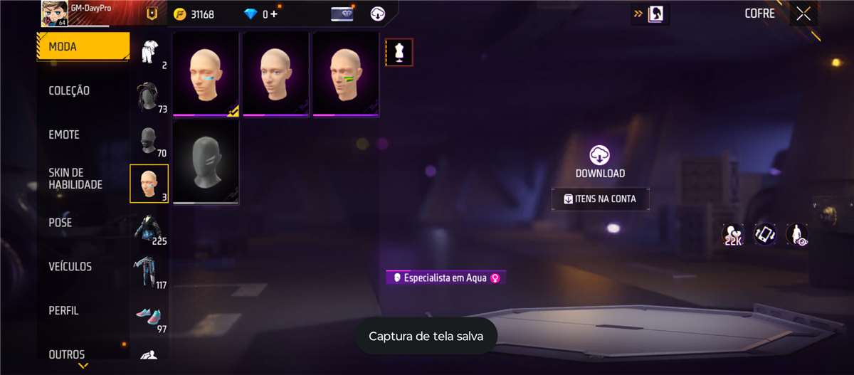 Conta básica