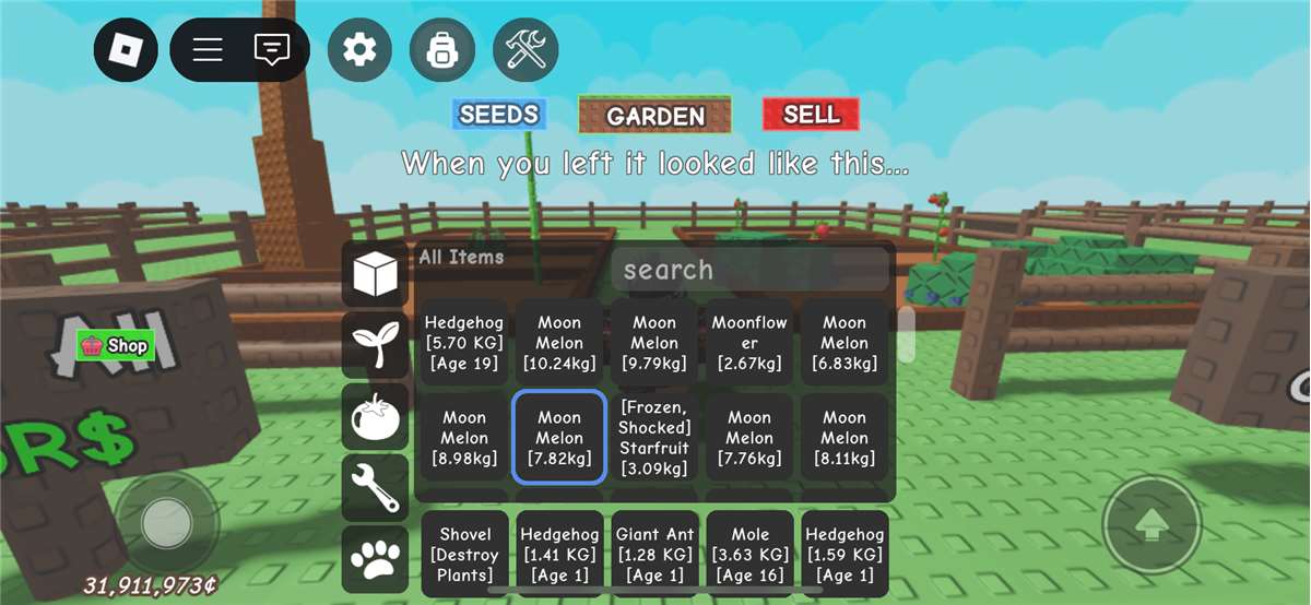 vb legends / grow a garden