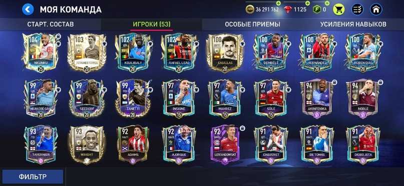 Selling account 118/100
